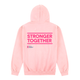 Hoodie - Stronger Together Large Back Slogan