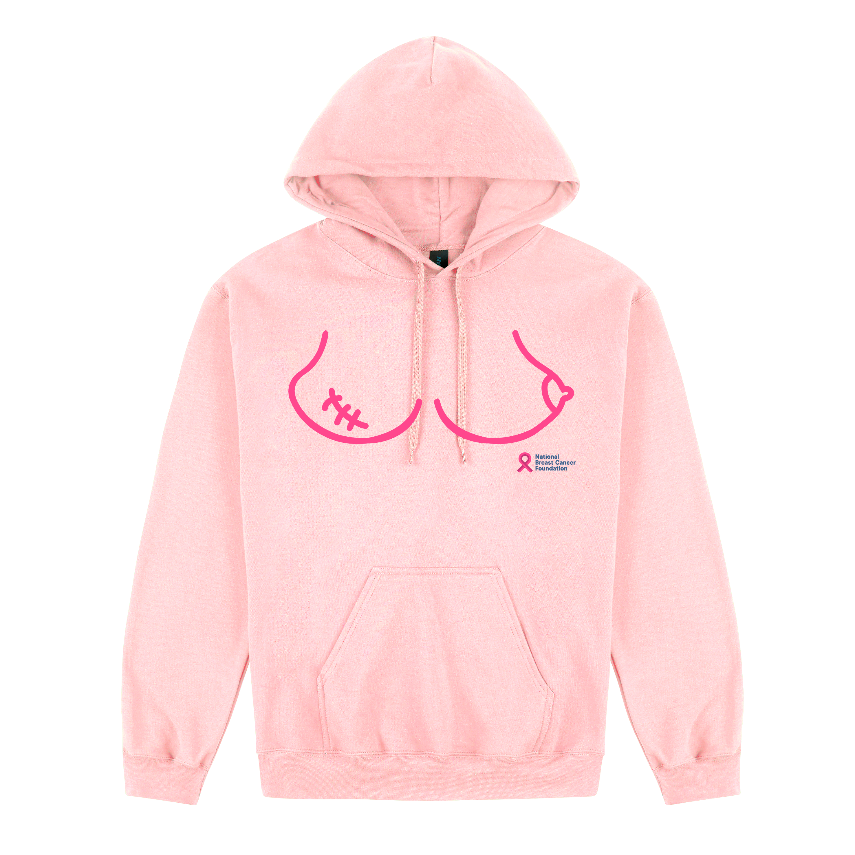Hoodie - Mastectomy Scar Right Breast