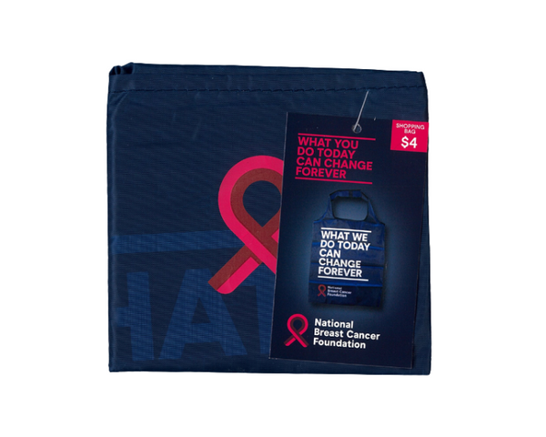 4 x Navy NBCF Reusable Shopping Bags