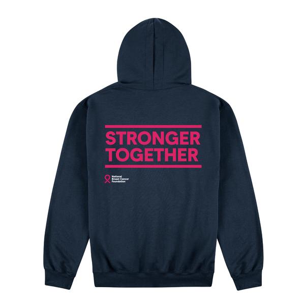 Hoodie - Stronger Together Large Back Slogan