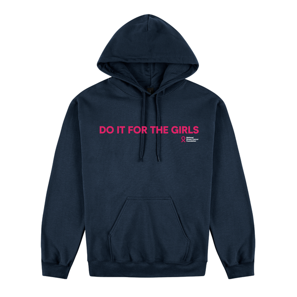 Hoodie - Do It For The Girls Pink Font
