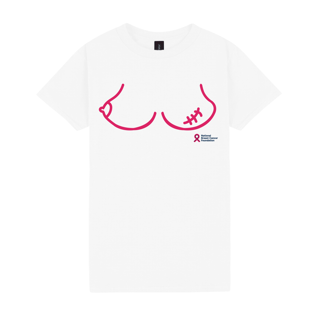 Double Mastectomy Scars Breast Cancer Survivor Tie-Dye T-Shirt