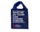 4 x Navy NBCF Reusable Shopping Bags
